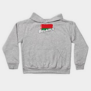 Belarus flag Kids Hoodie